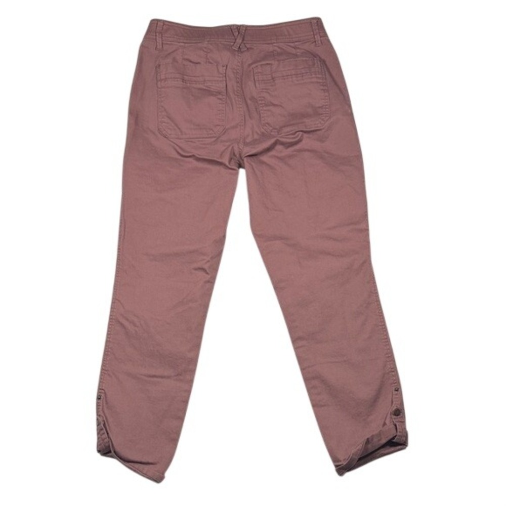 Democracy Absolution Womens Cargo Pants Mauve Pink Straight Leg Size 8 B2026E8X2 - Picture 4 of 10